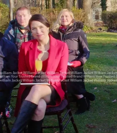 Christene Marie Christmas Couples Retreat Red Coat