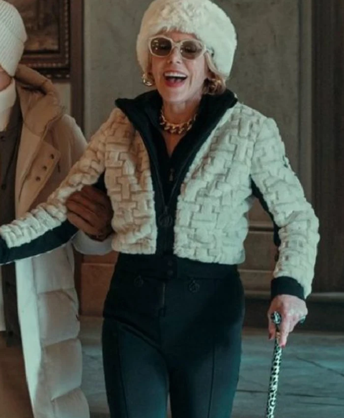 Christine Baranski Nine Perfect Strangers S02 Bomber Jacket Christine Baranski Nine Perfect Strangers S02 Bomber Jacket
