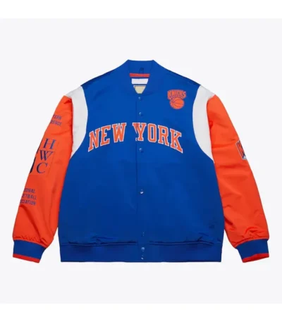 Classics Royal Ny Knicks Satin Jacket
