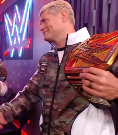WWE Cody Rhodes Camo Jacket