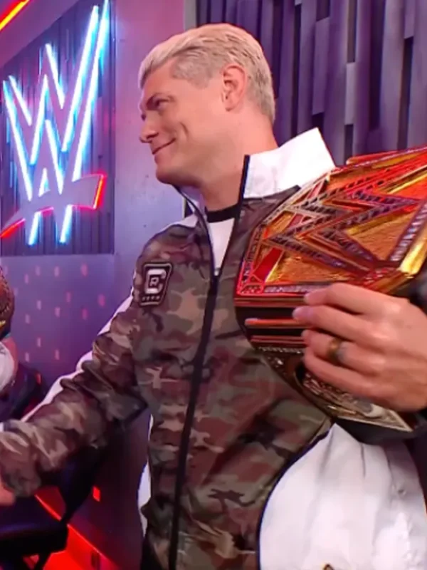 WWE Cody Rhodes Camo Jacket