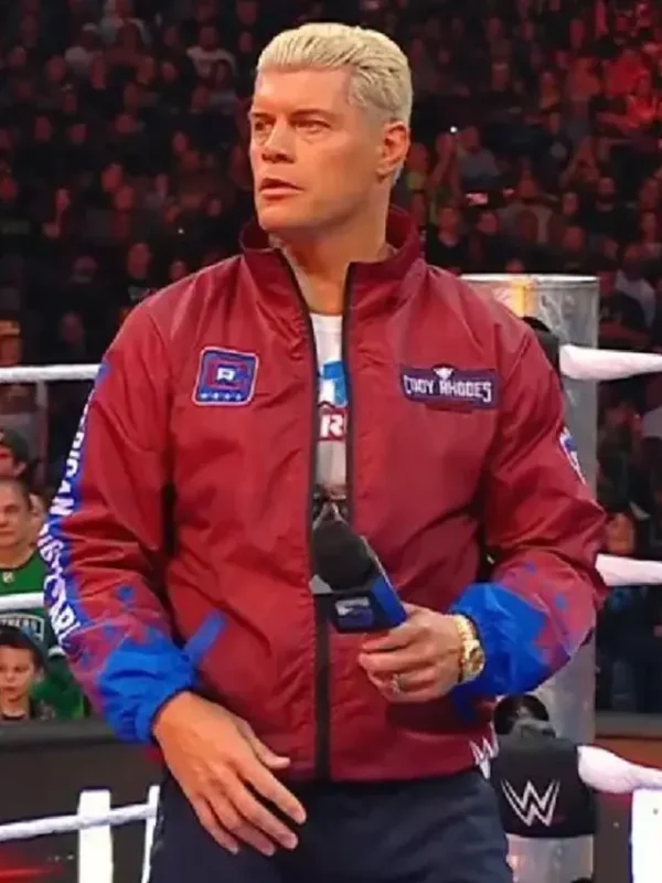 Cody Rhodes Red Windbreaker Jacket