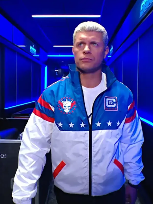 Cody Rhodes Stars and Stripes Windbreaker Jacket