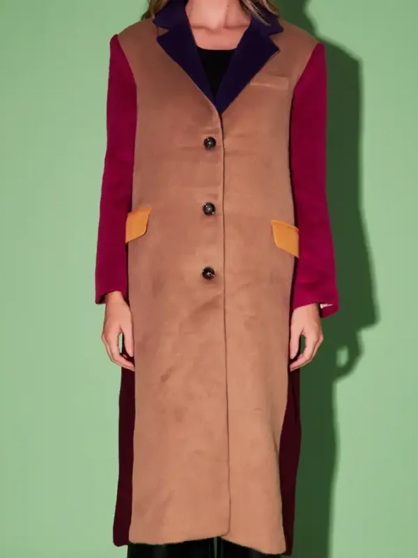 Color Block Coat