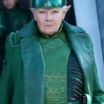 Commander Root Artemis Fowl Judi Dench Green Coat