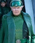 Commander Root Artemis Fowl Judi Dench Green Coat
