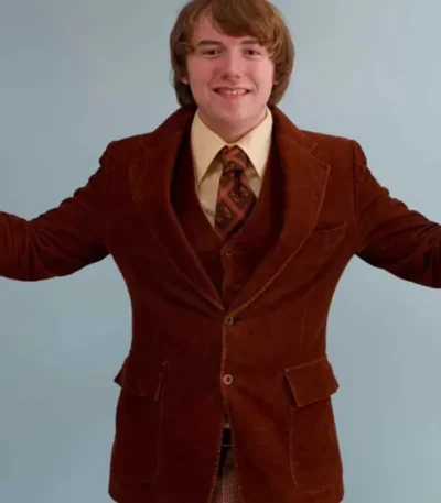 Cooper Hoffman Licorice Pizza Brown Blazer Coat
