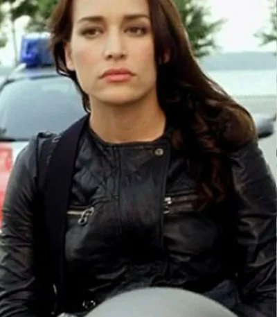 Covert Affairs Piper Perabo Black Jacket