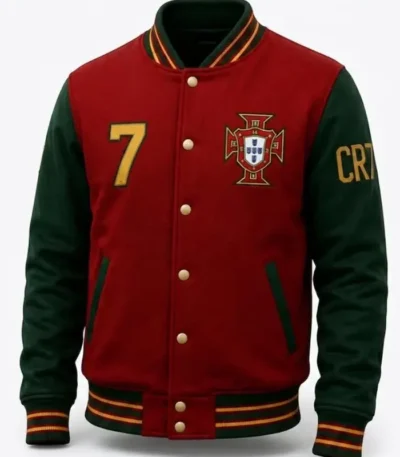 Ronaldo Portugal Varsity Jacket