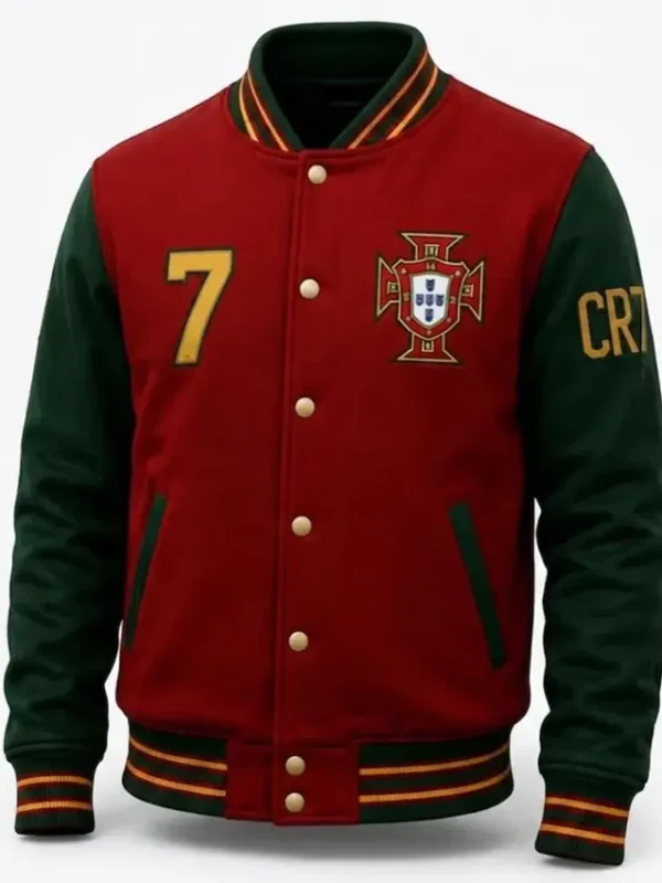 Ronaldo Portugal Varsity Jacket