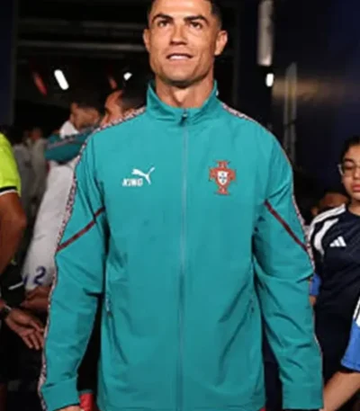 Cristiano Ronaldo Portugal King Anthem Jacket