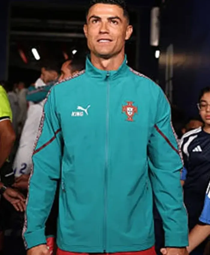 Cristiano Ronaldo Portugal King Anthem Jacket