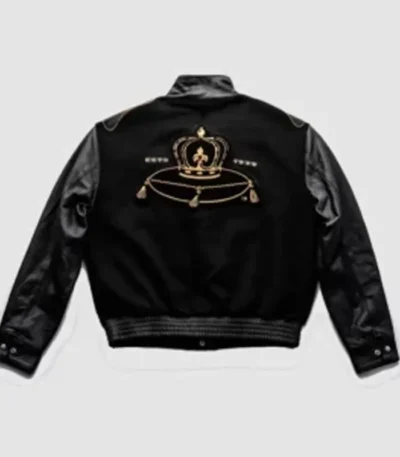 Crown Royal x Purple Brand Varsity Jacket