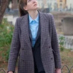 Cunk on Earth 2022 Diane Morgan Brown Coat