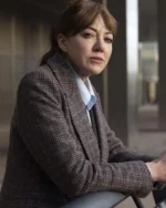 Cunk on Earth 2022 Philomena Cunk Plaid Coat