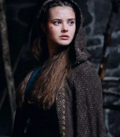 Cursed Katherine Langford Hooded Cloak