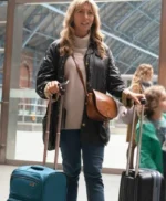 Daisy Haggard Breeders Ally Black Satin Jacket