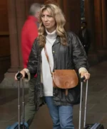 Daisy Haggard Breeders Ally Black Satin Jacket