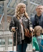 Daisy Haggard Breeders Ally Black Satin Jacket