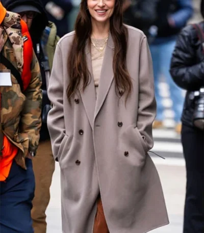 Dakota Johnson Verity Brown Coat