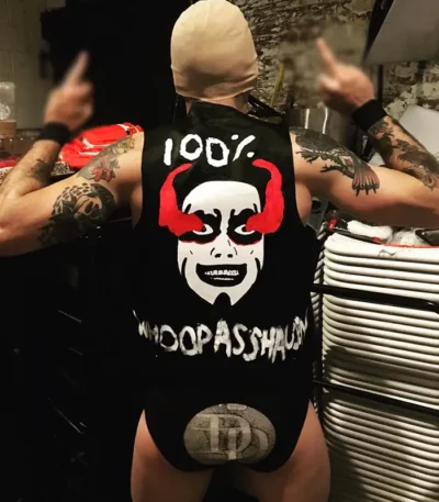 Danhausen 100% Whoop Asshausen Wrestling Vest