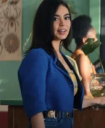 Darby And The Dead 2022 Auli’i Cravalho Cropped Tuxedo Jacket