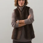 Brown Fur Vest