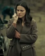 Dark Desire Alma Solares Long Trench Coat