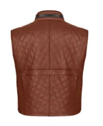 Davis Collins Ransom Canyon S01 Leather Quilted Vest