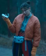 Dead End 2022 Maja Wolska Orange Quilted Jacket