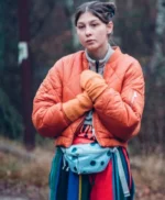 Dead End 2022 Maja Wolska Orange Quilted Jacket