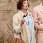 Death on the Nile Euphemia Bouc Long Trench Coat