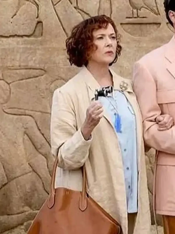 Death on the Nile Euphemia Bouc Long Trench Coat