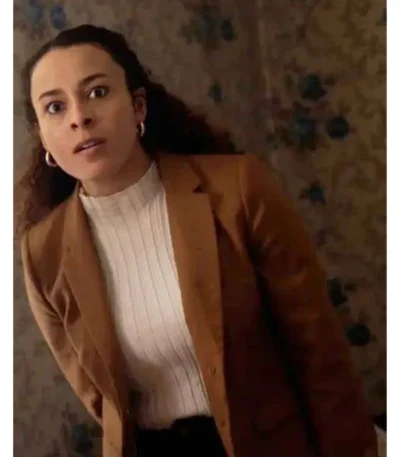 Destiny Leilani Brown Hell House LLC Origins The Carmichael Manor Brown Blazer