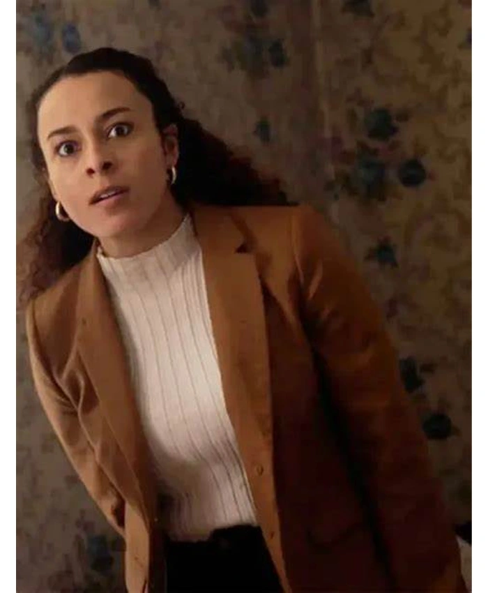 Destiny Leilani Brown Hell House LLC Origins The Carmichael Manor Brown Blazer Destiny Leilani Brown Hell House LLC Origins The Carmichael Manor Brown Blazer