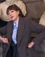 Cunk on Earth 2022 Diane Morgan Brown Coat