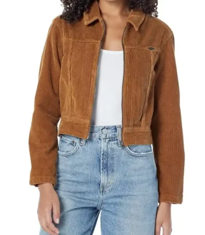 Dinosaur 2024 Kat Ronney Brown Corduroy Jacket