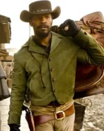 Django Unchained Jamie Foxx Green Jacket