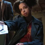 Door Mouse 2022 Hayley Law Blue Trench Coat