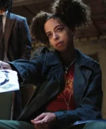 Door Mouse 2022 Hayley Law Blue Trench Coat