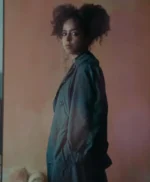 Door Mouse 2022 Hayley Law Blue Trench Coat