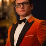 Eggsy Kingsman The Golden Circle Velvet Blazer