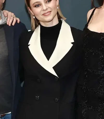 Eileen 2023 Thomasin McKenzie Black Blazer