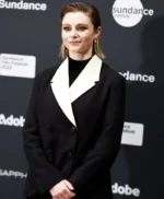 Eileen 2023 Thomasin McKenzie Black Blazer