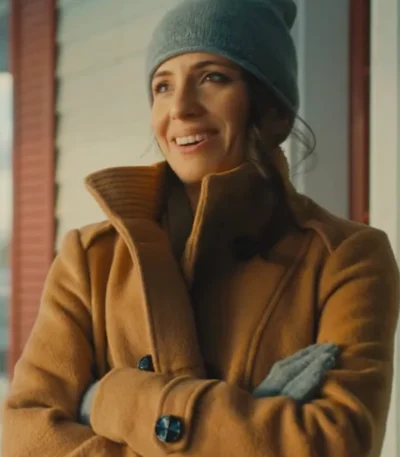Eliana Ghen Christmas Cowboy Wool Coat