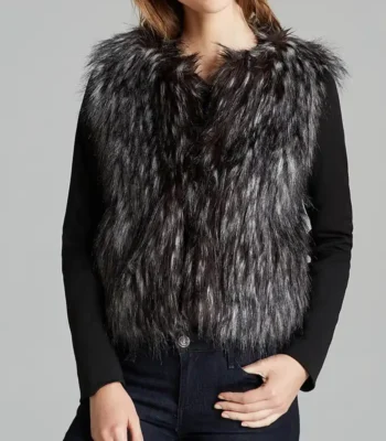 Ella Moss Fur Vest