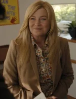 Ellen Pompeo Good American Family Brown Blazer