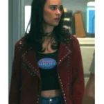 Ellie Catawnee Ransom Canyon S01 Studded Suede Jacket