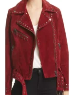 Ellie Catawnee Ransom Canyon S01 Studded Suede Jacket
