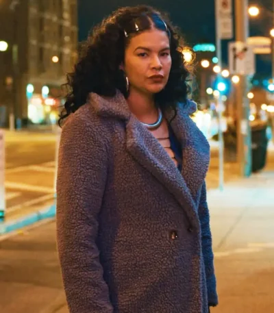 Ellyn Jade Nika and Madison Grey Sherpa Coat